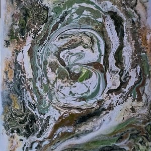 empreinte vegetale oeuvre sans cadre