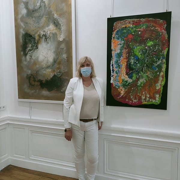 photo de brigitte focus art fair paris