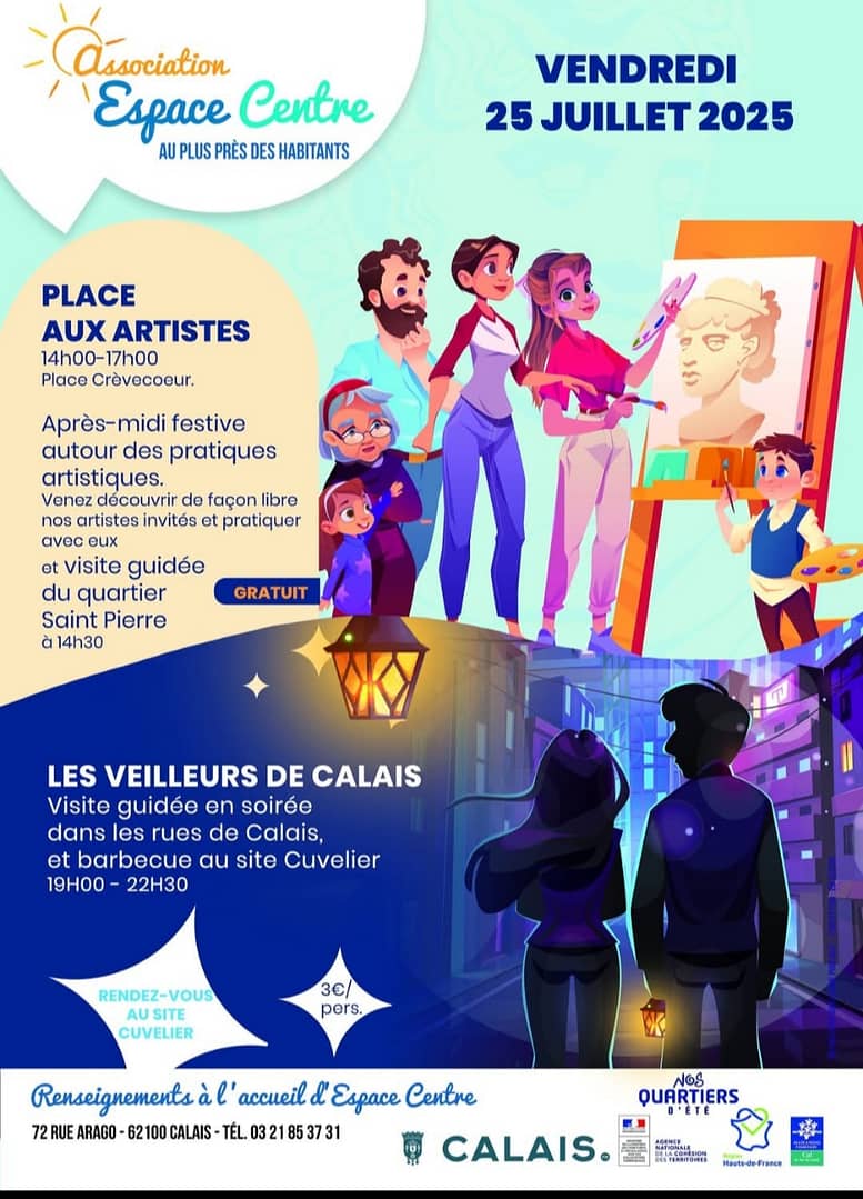 affiche place aux artistes